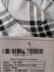 LILPICKS BARNDCute Plaid Pajama Set