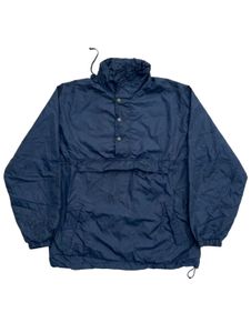 Navy Anorak Windbreaker Jacket