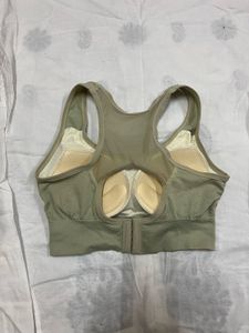 Green Sports Bra