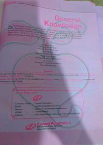 Lucent's General Knowledge Book