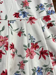White Floral Dress