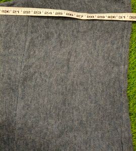 Grey Printed Casual Dress