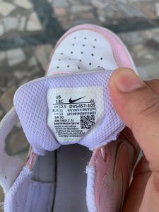 Nike Pink &amp; White Sneakers