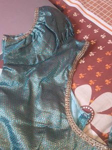 New Stylish Grand  Teal Green Designer  Blouse