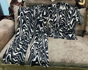 unused newZebra Print Co-ord Set fixed price