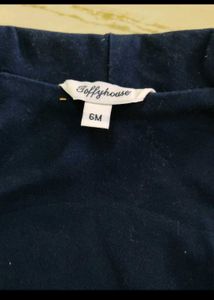 Cute Navy Blue Vest