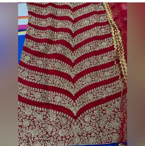 Red kurthi set