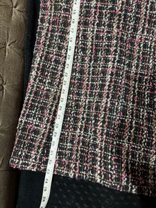 Chic Tweed Sleeveless Mini Dress