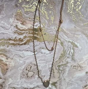 Layered Heart Pendant Necklace💕