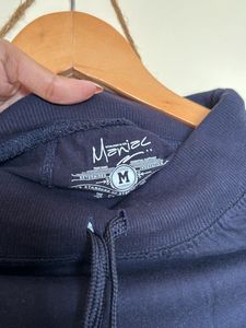 Navy Blue Joggers Pocket Zip