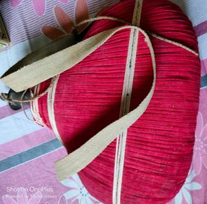 Handcrafted antique Red Dhokra Decorative Item