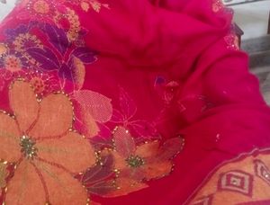 Printed. Woolen Stole For Girls  &amp; Women  1 -2 Time Use   Colour Pink