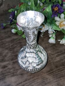 Vintage Silver Vase
