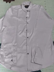 Men's Solid Color Dress Shirt