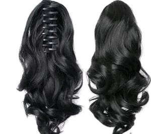 Artificial Wavy Curly Claw Ponytail