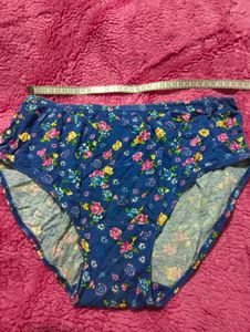 Floral Print Cotton Briefs
