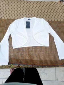 Branded Cropped Jacket