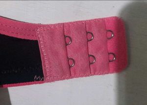 Hot Pink &amp;Black Bra (Unused)
