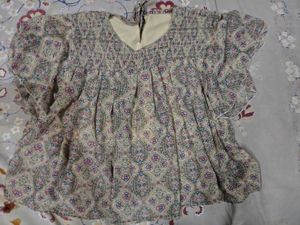 Bohemian Print ruffle Top