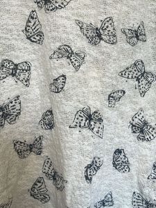 Butterfly Print Lightweight Top