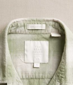 Men's Plaid Button-Up Shirt
