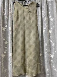 Korean Elegant Sleeveless Dress