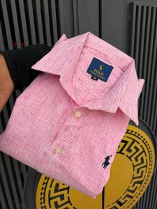 BRANDED 🔥🔥Polo Ralph Lauren Pink Striped Shirt