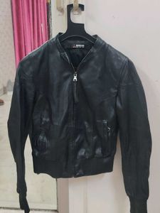 Morgan Black pure Leather Jacket