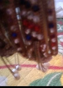 Exquisite Beaded Bangles Set