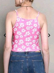 Vibrant Floral Print Tank Top
