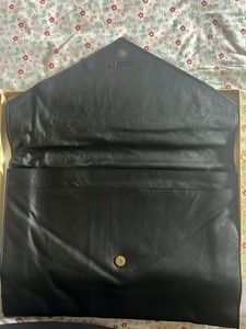 Leather folder for important papers