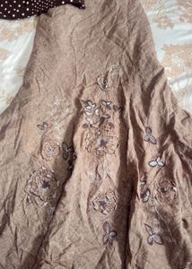 Boho Embroidered Maxi Skirt
