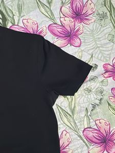 Classic Black Crew Neck T-Shirt