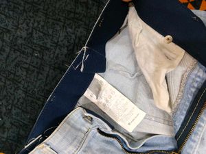 Light Wash Wide Leg Jeans