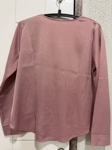 Chic Satin V-Neck Top