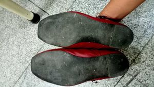 Chic Red Flats