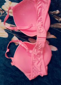 Pink Padded Bra for Women