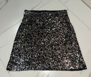 Sparkling Sequin Mini Skirt