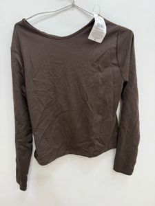 Shein Chic Long Sleeve Boat Neck Top