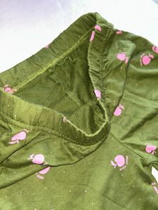 Combo :Girls' Patterned Ruffle Shorts Bundle