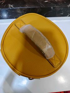 Chic Yellow Bucket Bag
