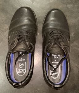 Black school shoe