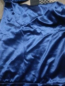 it is a Blue dress perfect for ur date dinner and