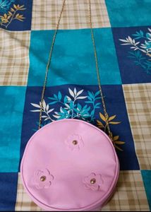 Pink Floral Crossbody Bag brand new