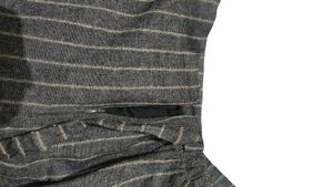 Striped Wrap Skort