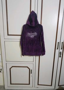 Velvet Kappa Embellished Sweatshirt