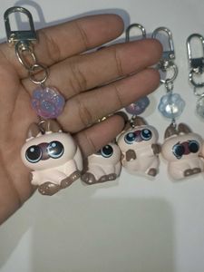 Cute Cat Keychain