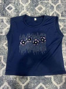 Pink &amp; Navy Polka Dot Kurta Set with Jacket