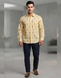Men's Printed Casual Shirt