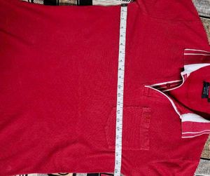 Van Heusen Burgundy Polo Shirt